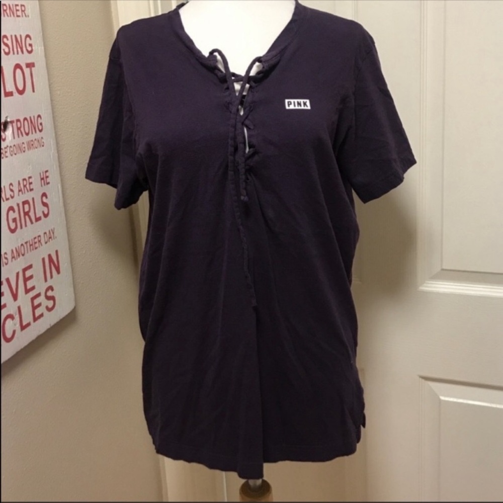 PINK by Victoria’s Secret Purple T-Shirt Small